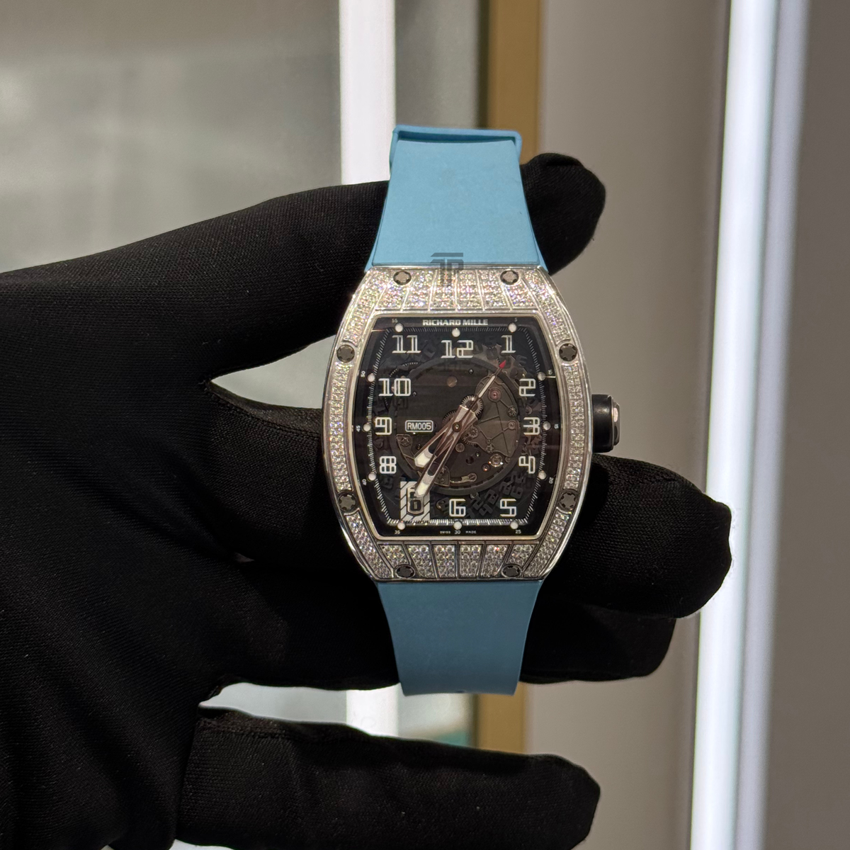 Richard Mille RM005 White Gold Med Set