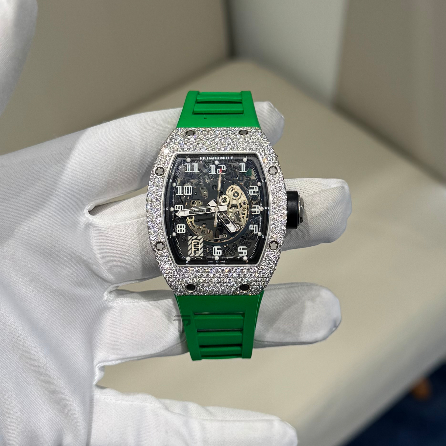 Richard Mille RM10 White Gold Bussdown