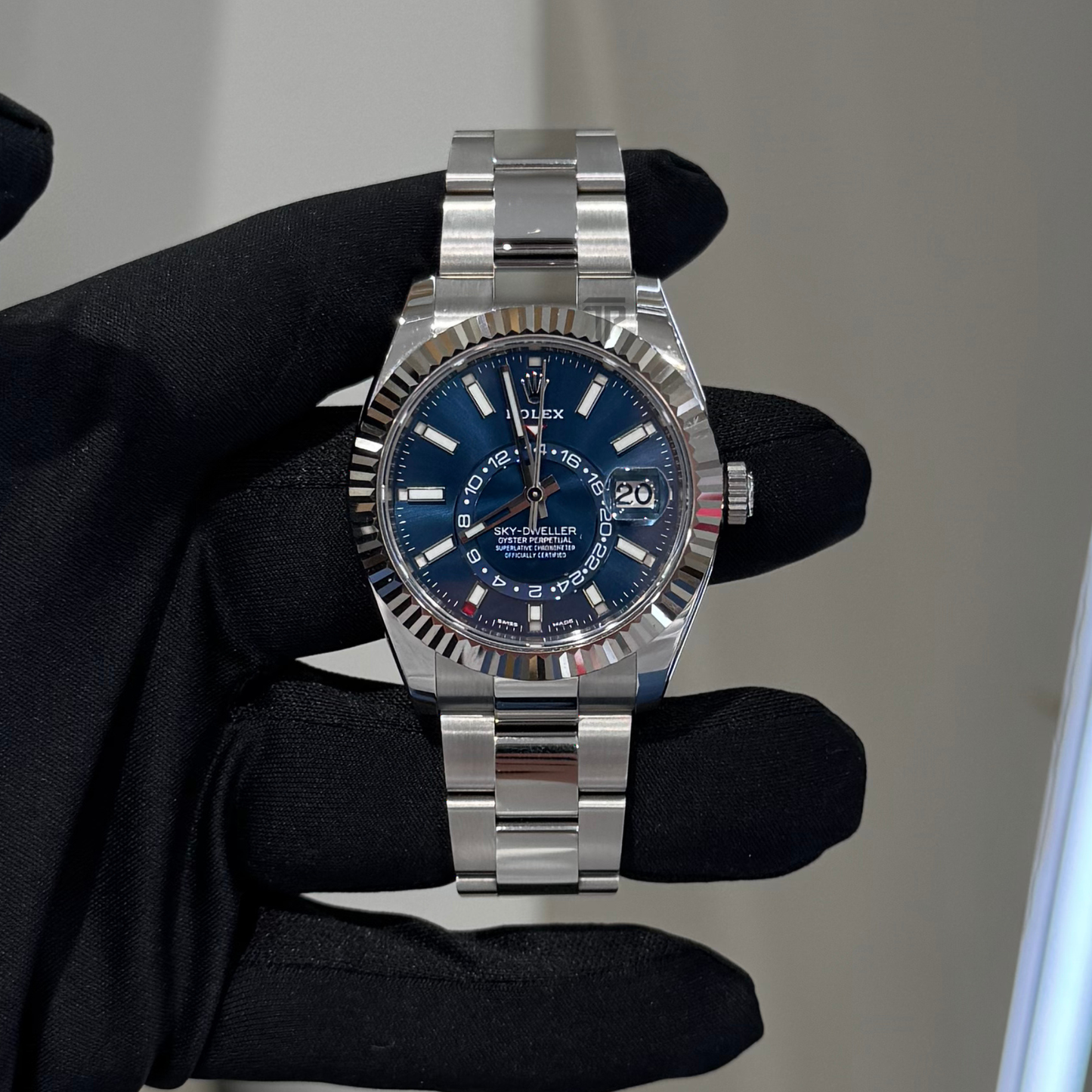 Rolex Skydweller Ref. 326934 Stainless Steel Blue Dial on Oyster