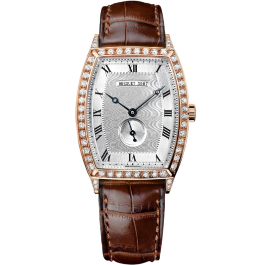 HERITAGE 5661 35 MM ROSE GOLD WITH SILVER DIAL