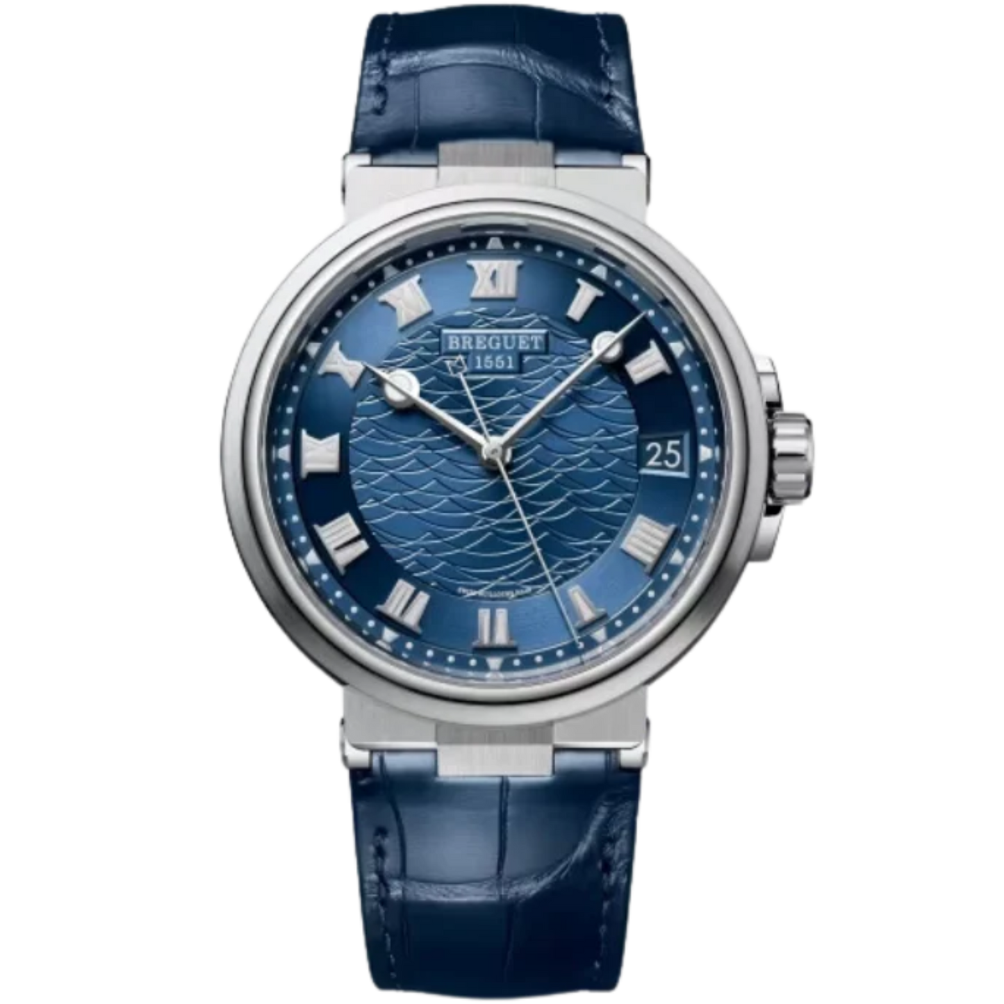 MARINE 5517 40 WHITE GOLD WITH BLUE DIAL