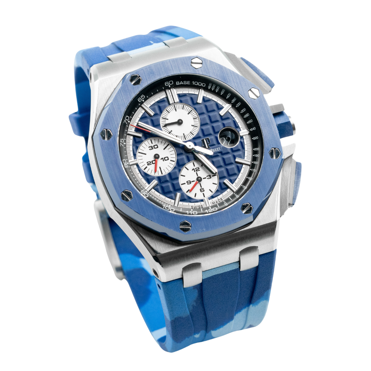 Audemars Piguet Royal Oak Offshore Ref. 26400SO.OO.A335CA.01 44MM Stainless Steel Blue Ceramic Camo