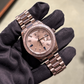 Rolex Day Date Ref. 218399BR 41MM White Gold Baguette Bezel Sapphire Markers