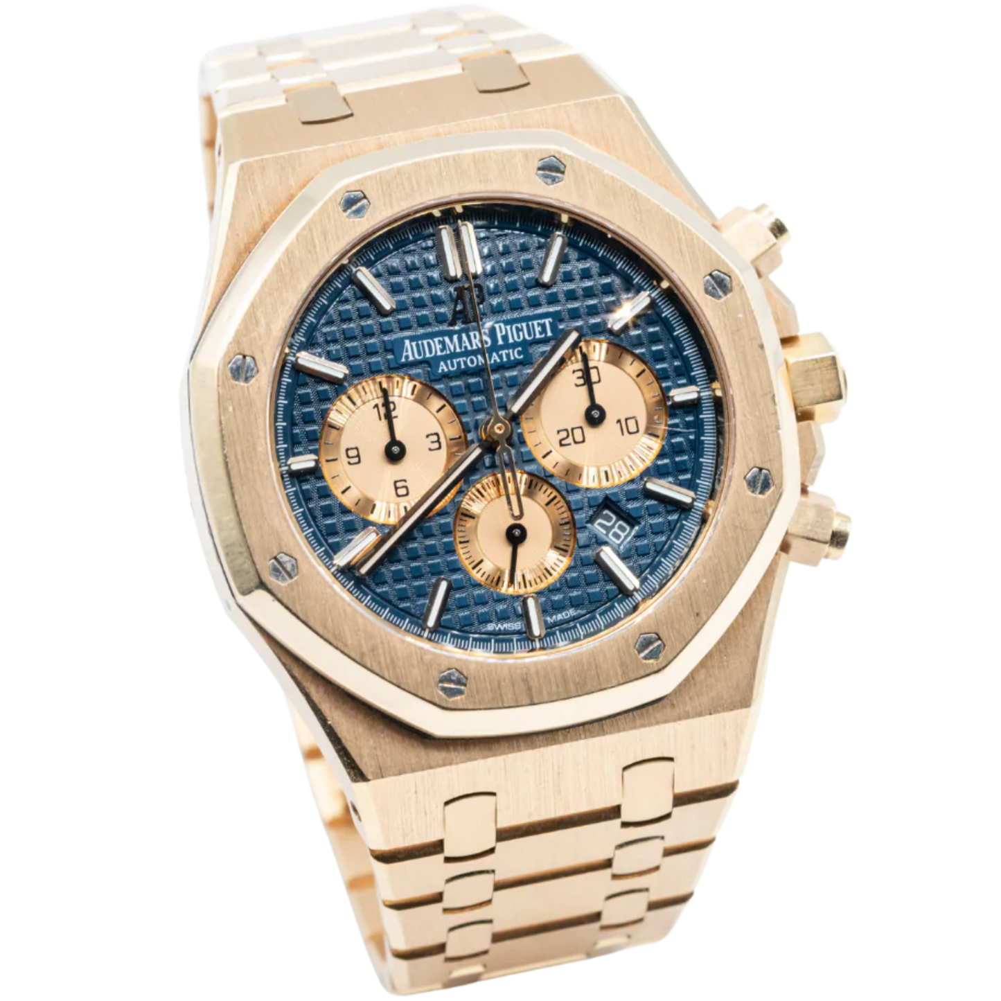 Audemars Piguet Royal Oak Ref. 26331OR.OO.1220OR.01 41MM Rose Gold Blue Dial