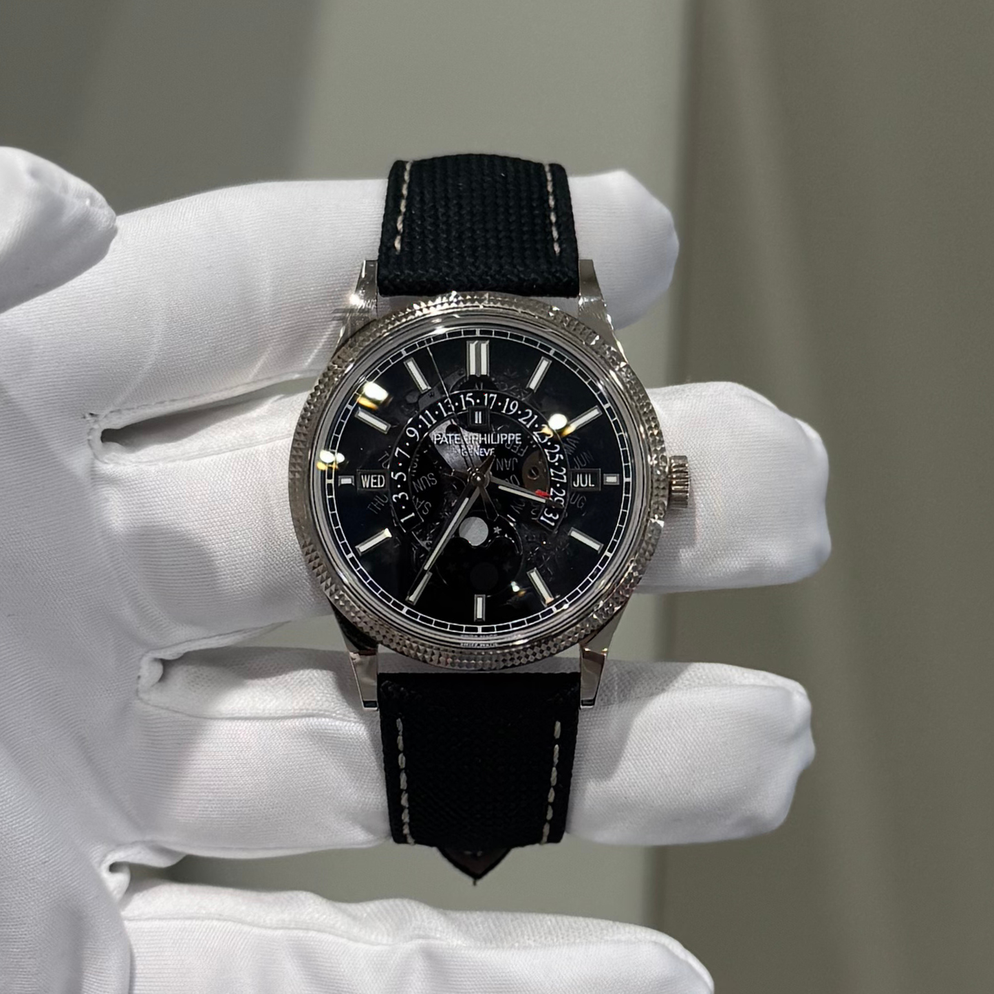 Patek Philippe Grand Complications Ref. 6159G-001 White Gold Black Dial