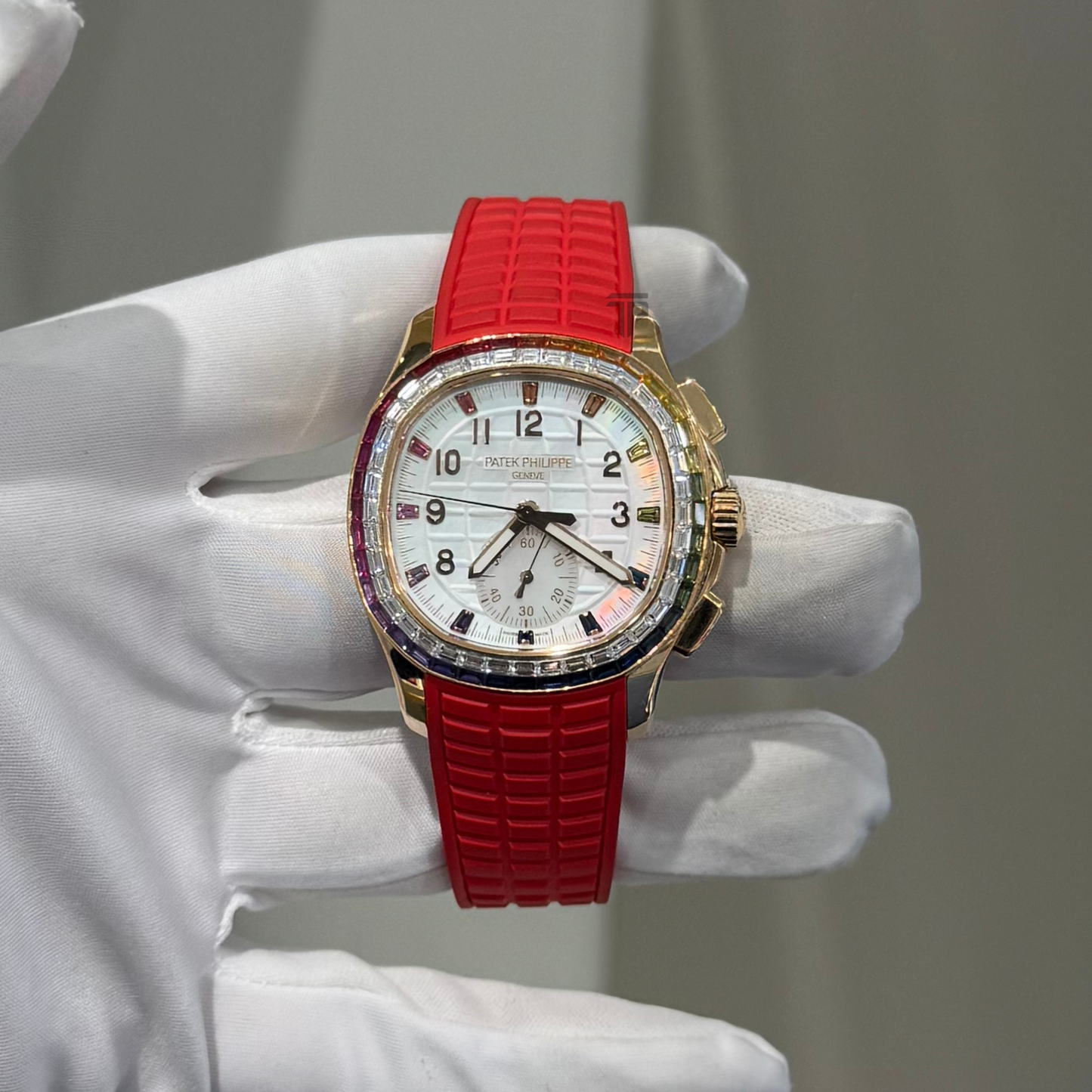 Patek Philippe Aquanaut Ref. 7968/300R Rose Gold Rainbow