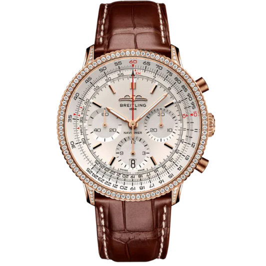 NAVITIMER B01 CHRONOGRAPH 41 MM 18K ROSE GOLD WITH CREAM DIAL