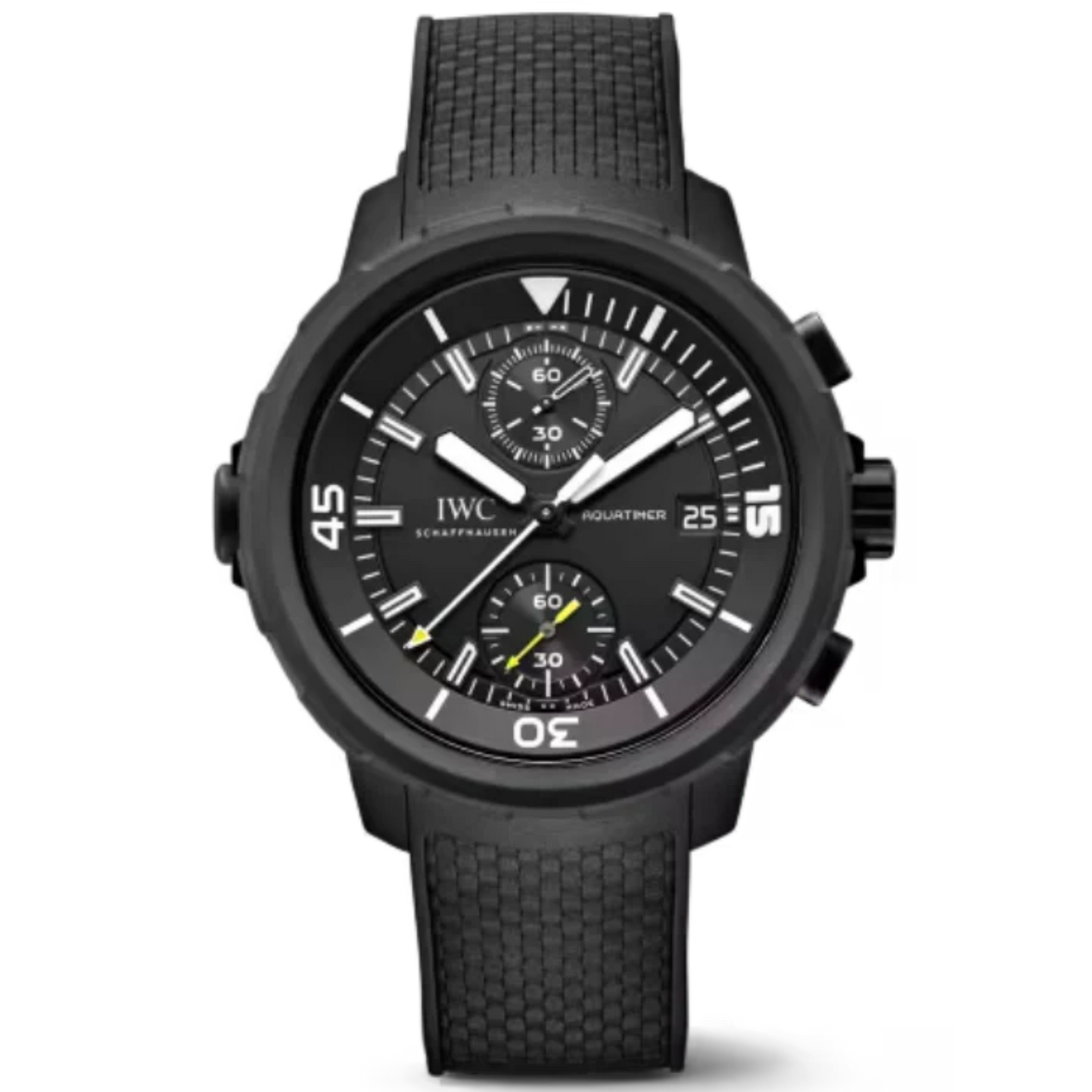 AQUATIMER CHRONOGRAPH EDITION “GALAPAGOS ISLANDS” 45 MM STAINLESS STEEL WITH BLACK DIAL