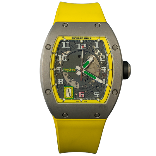 Richard Mille RM005 Titanium “Felippe Massa Brazil” Grey DLC
