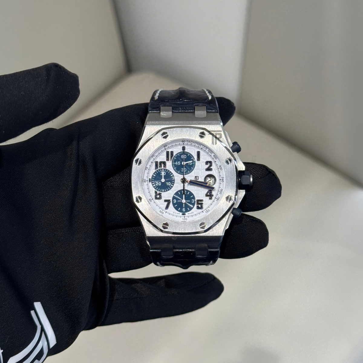 Audemars Piguet Royal Oak Offshore Ref. 26170ST.OO.D305CR.01 42MM Stainless Steel Navy with White Dial/Blue Subdials