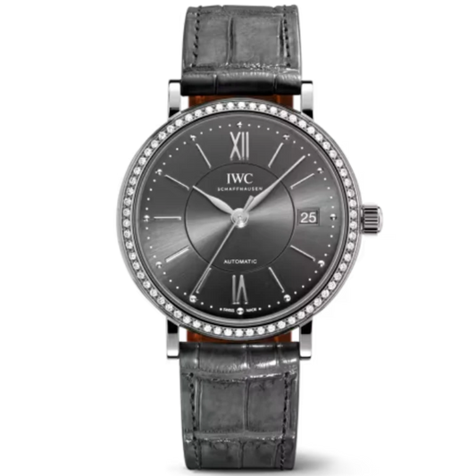 PORTOFINO AUTOMATIC 37 MM STAINLESS STEEL WITH GRAY DIAL