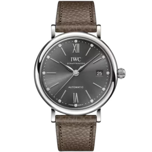 PORTOFINO AUTOMATIC 37 MM STAINLESS STEEL WITH GRAY DIAL