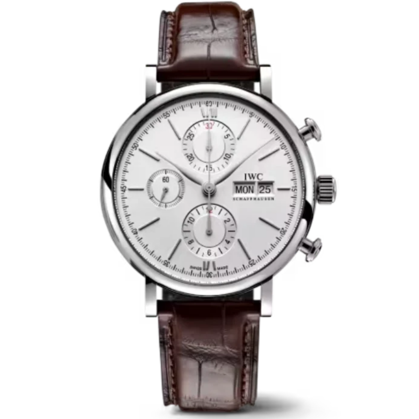 PORTOFINO CHRONOGRAPH 42 MM STAINLESS STEEL WITH WHITE DIAL