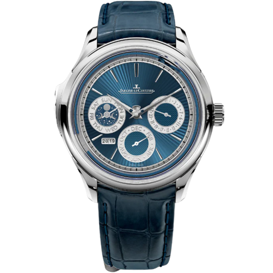 MASTER GRANDE TRADITION CALIBRE 950 43 MM 18K WHITE GOLD WITH BLUE GUILLOCHE DIAL