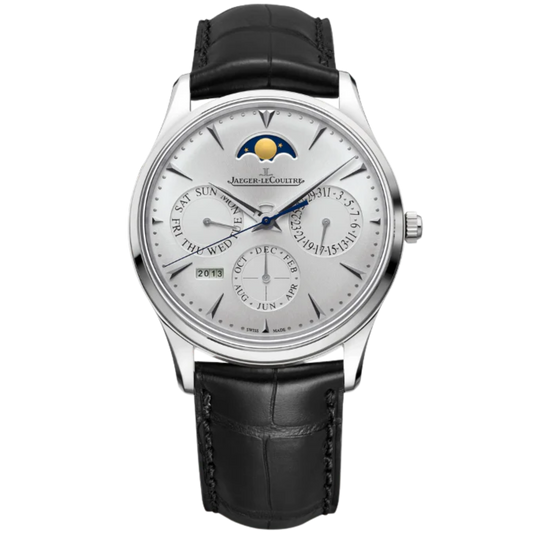 MASTER ULTRA THIN PERPETUAL CALENDAR 39 MM STAINLESS STEEL WITH SILVER GREY  DIAL