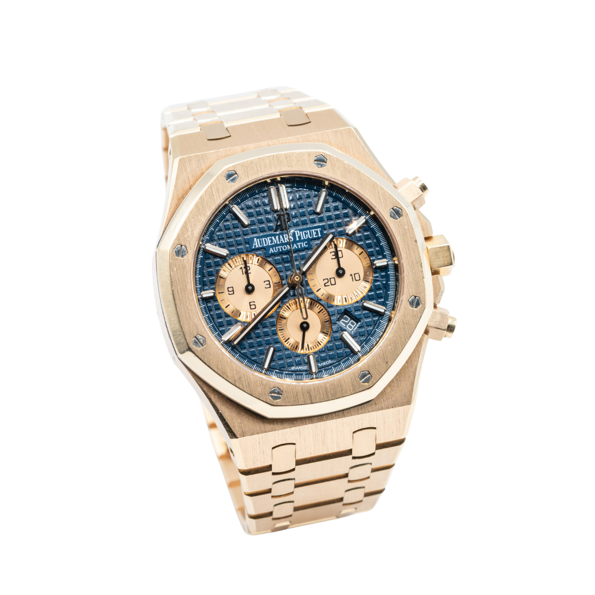 Audemars Piguet Royal Oak Ref. 26331OR.OO.1220OR.01 41MM Rose Gold Blue Dial