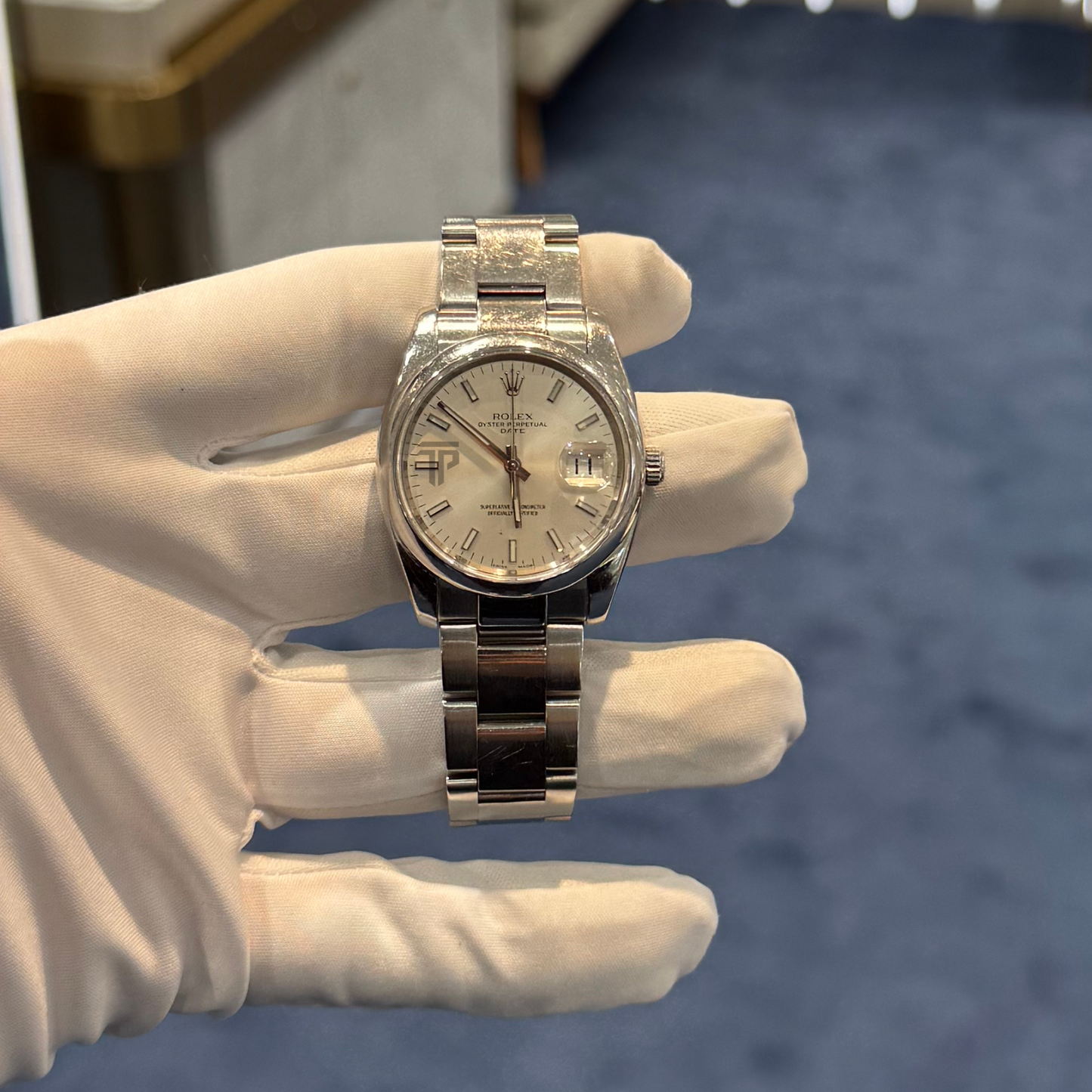 Rolex Oyster Perpetual Ref. 115200 Stainless Steel 34mm Silver Dial
