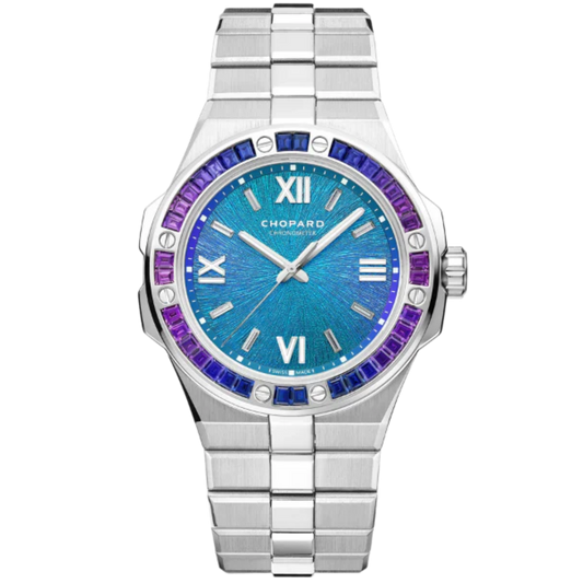 ALPINE EAGLE 41 MM ETHICAL WHITE GOLD WITH ZINAL BLUE DIAL