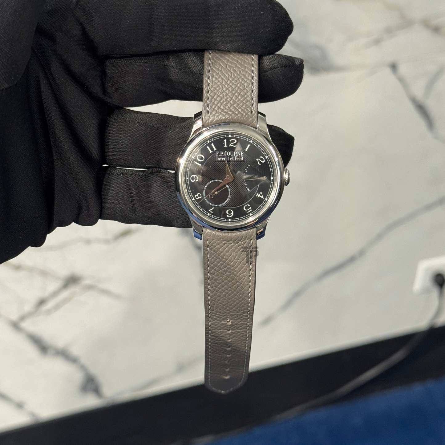 FP Journe 40MM "Black Label" Chronometre Souverain Platinum Complete