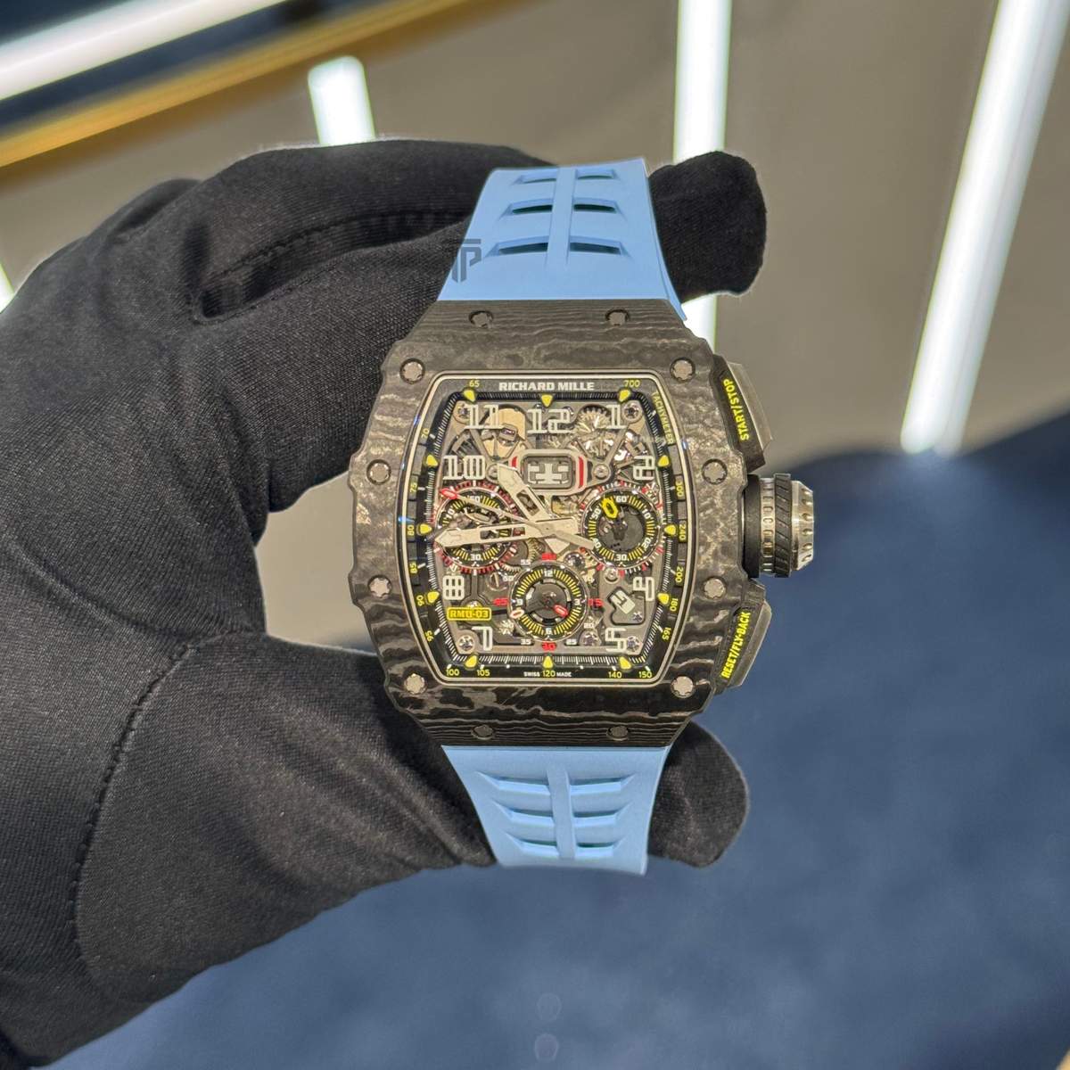 Richard Mille RM11-03 Black NTPT Flyback Chronograph