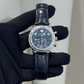 Patek Philippe Complications Ref. 5961P 40.5mm Platinum Blue Dial Annual Calendar with Baguette Bezel/Indices
