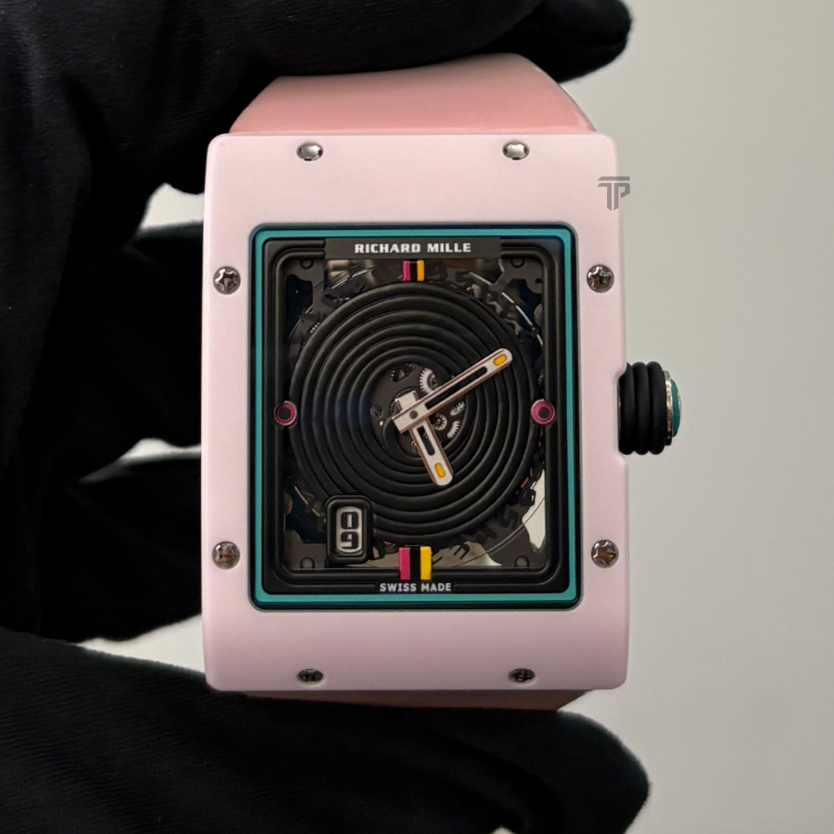 Richard Mille RM16-01 Pink Ceramic "Bon Bon"
