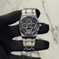 Audemars Piguet Ref. 25820SP.0O.0944SP.02 39mm Black Dial Perpetual Stainless Steel Case Platinum Centerlinks/Bezel