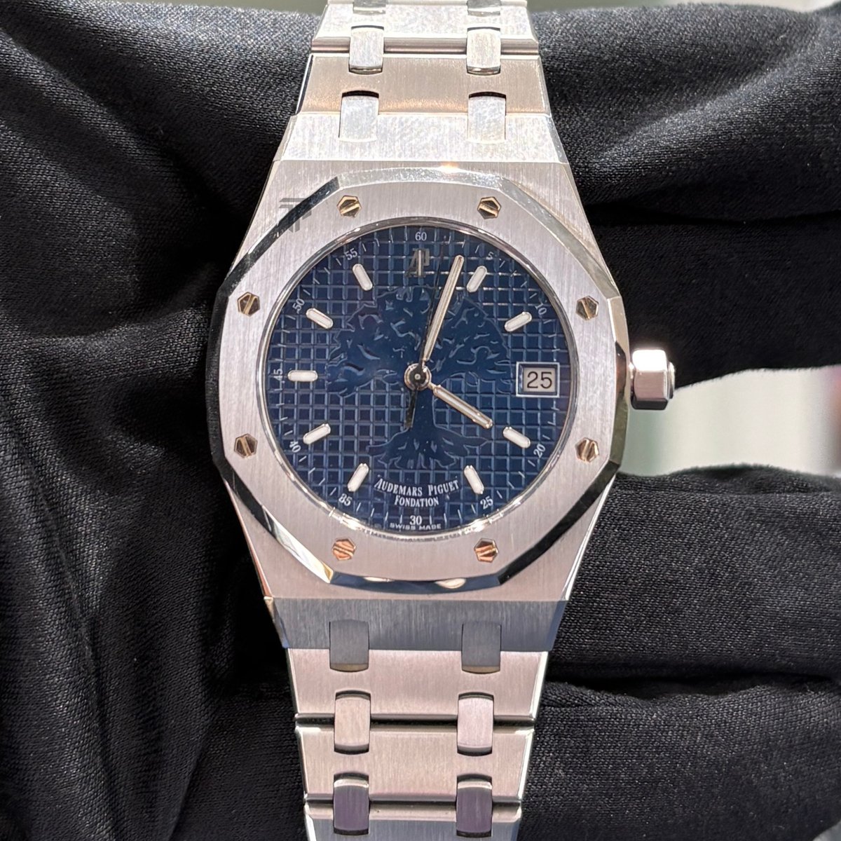 Audemars Piguet Ref. 15100ST.OO.0789ST.01 36MM Stainless Steel Blue Dial “Tree of Life Foundation”