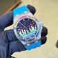 Audemars Piguet Royal Oak Offshore Ref. 15601BC.YY.D343CA.01 White Gold Full Rainbow Factory Set Music Edition