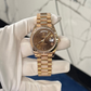 Rolex Day Date Ref. 228235 Rose Gold Chocolate Roman Dial