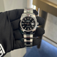Rolex Datejust 126300 41mm Oyster Bracelet Steel Black Dial Smooth Bezel