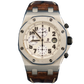 Audemars Piguet Offshore Ref. 26170ST.OO.D091CR.01 42MM Stainless Steel Cream Dial on Leather Complete