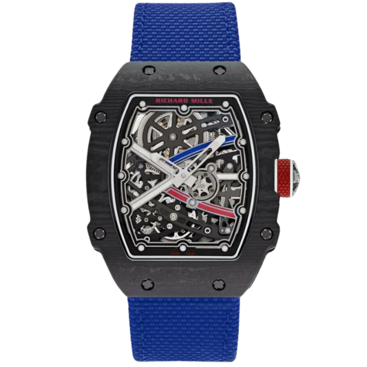 Richard Mille RM67-02 Sebastien Ogier Black Carbon NTPT Case Elastic Strap