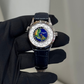 Patek Philippe Complications Ref. 5231G White Gold World Time Cloisonné Grand Feu Enamel