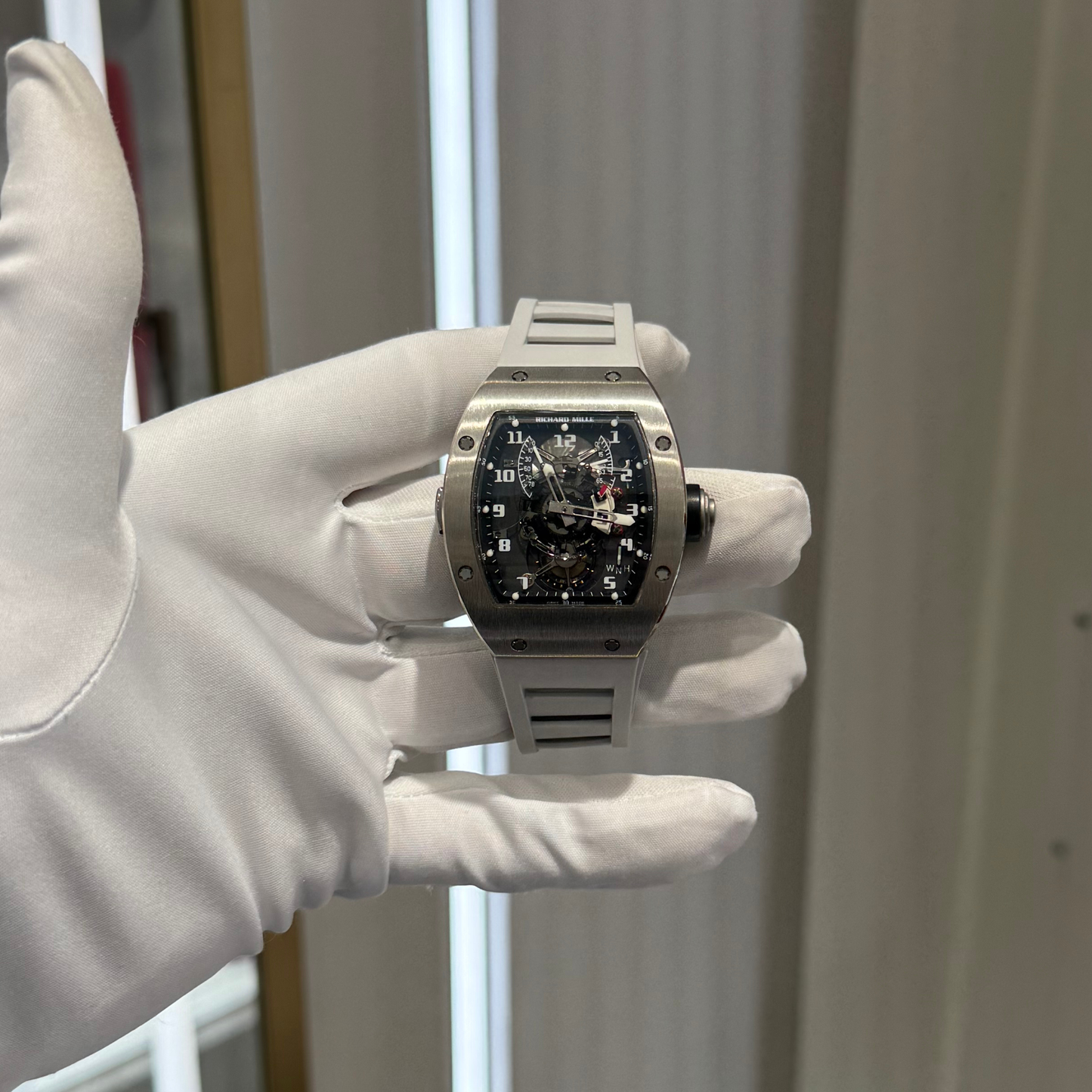 Richard Mille RM003 White Gold Tourbillon GMT