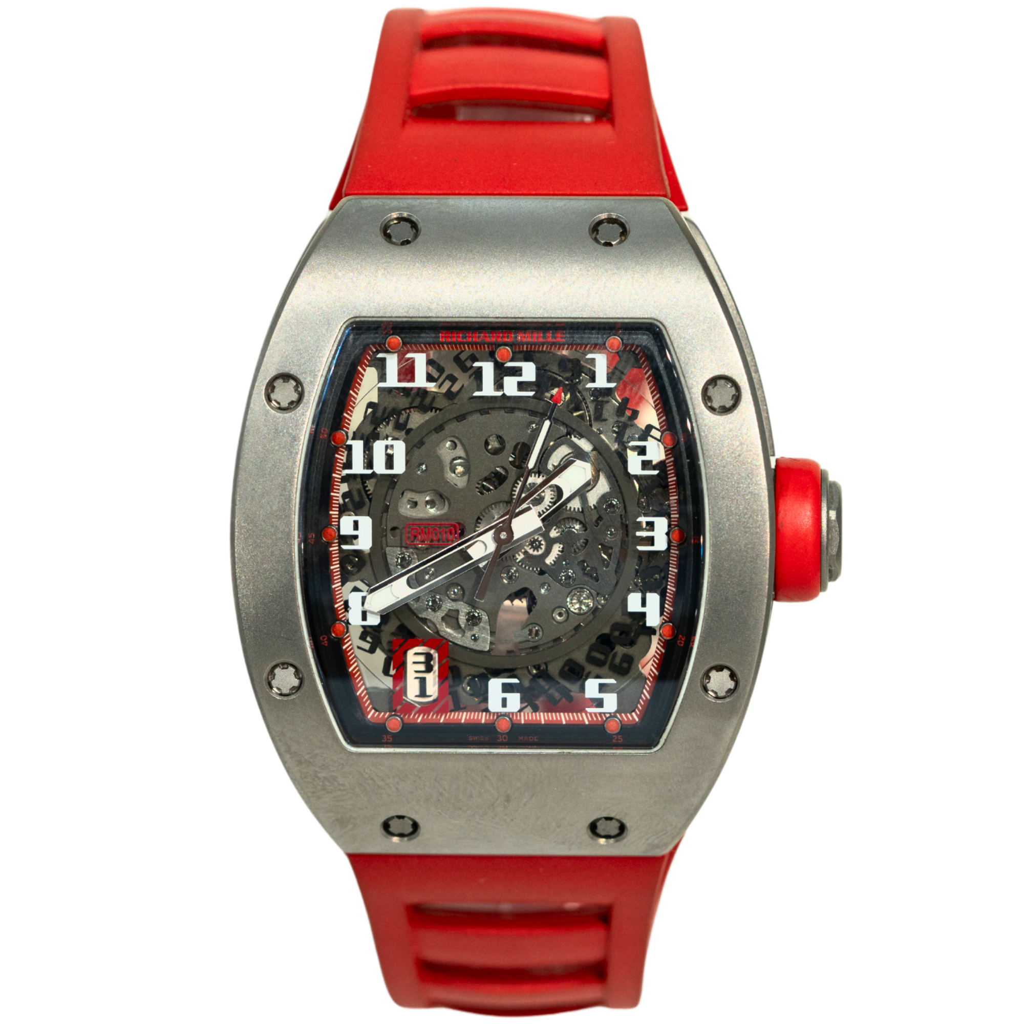 Richard Mille 	RM010 Titanium DLC All Grey (Limited 17 Pieces)