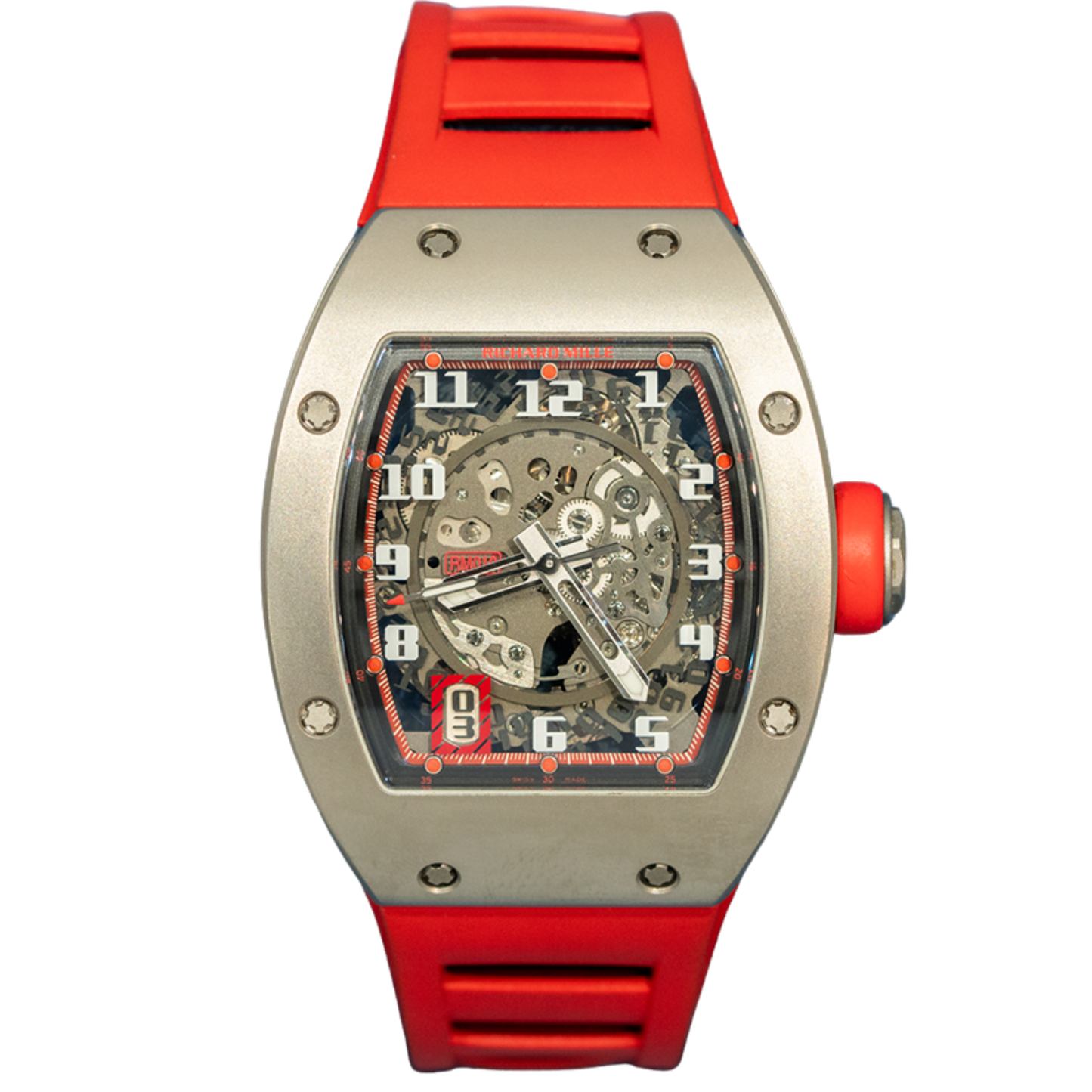 Richard Mille 	RM010 Titanium DLC All Grey (Limited 17 Pieces)