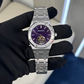 Audemars Piguet Royal Oak Tourbillon Ref. 26522ST.OO.1220ST.01 41mm Stainless Steel Purple Dial Extra Thin