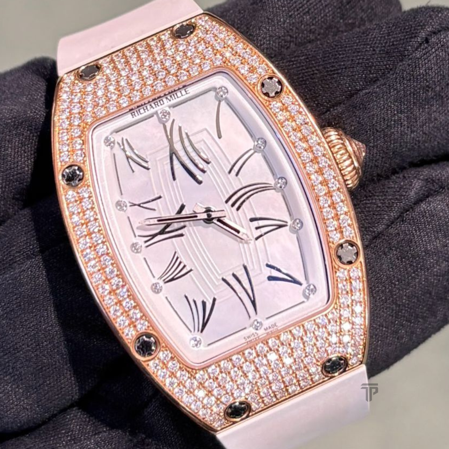Richard Mille RM007 Rose Gold Factory Set Ladies “UAE Limited”