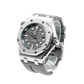 Royal Oak Offshore Dive 42MM Grey Rubber Strap Grey Dial With Méga Tapisserie Pattern Stainless Steel Case