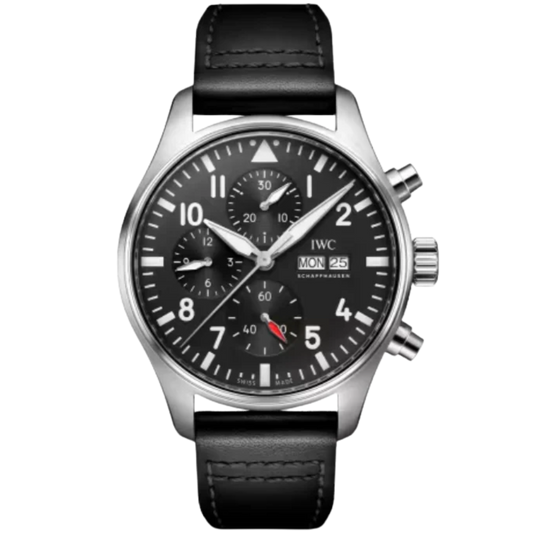 PILOT’S WATCH CHRONOGRAPH 43 MM STAINLESS STEEL WITH BLACK DIAL