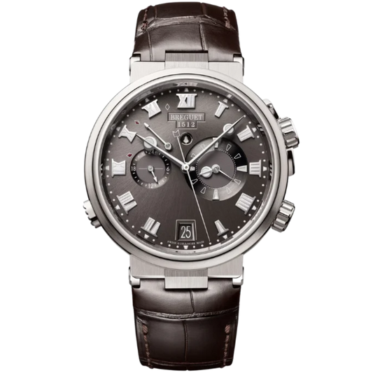 MARINE ALARME MUSICALE 5547 40 MM TITANIUM WITH SUNBURST SLATE GREY DIAL