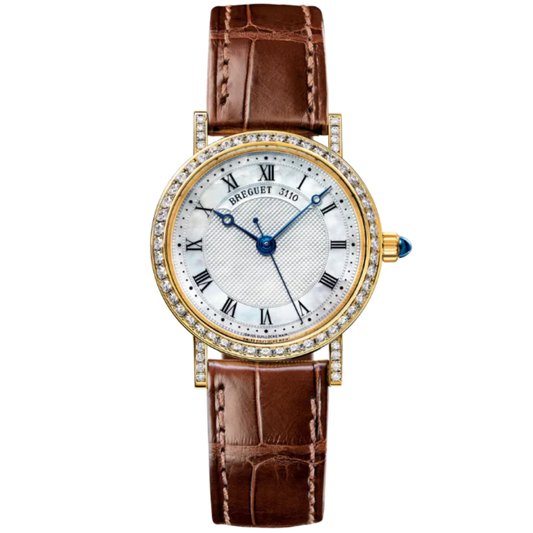 CLASSIQUE 8068 30 MM 18K YELLOW GOLD WITH MOTHER OF PEARL DIAL