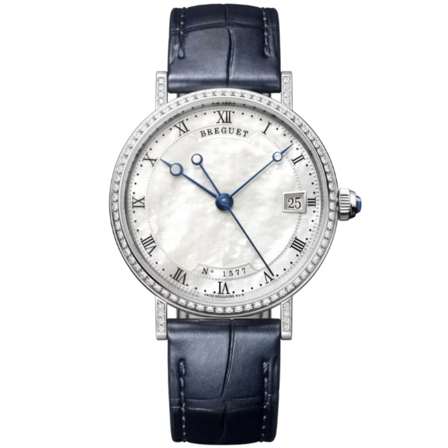 CLASSIQUE 9068 33 MM WHITE GOLD WITH MOTHER OF PEARL DIAL