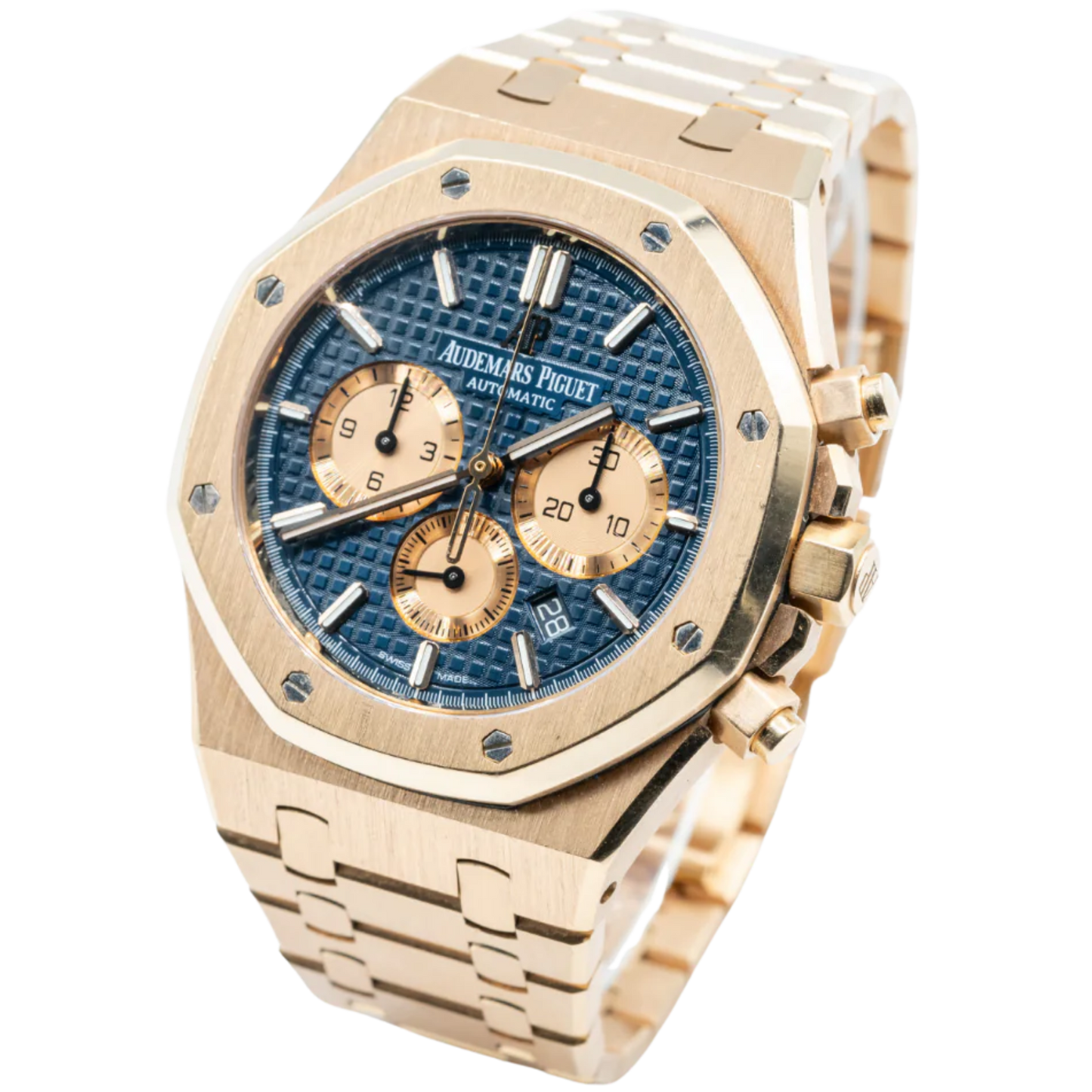 Audemars Piguet Royal Oak Ref. 26331OR.OO.1220OR.01 41MM Rose Gold Blue Dial
