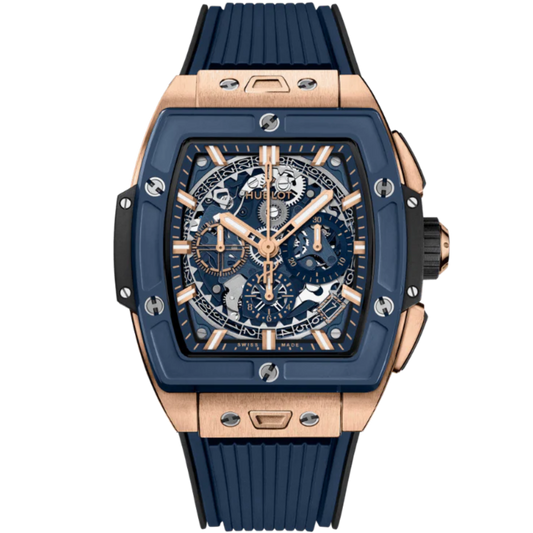 SPIRIT OF BIG BANG 42 MM KING GOLD BLUE CERAMIC
