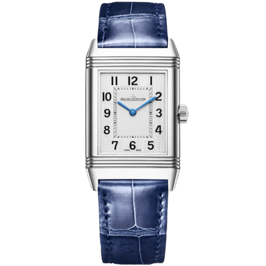 REVERSO CLASSIC MONOFACE QUARTZ 40 MM STAINLESS STEEL WITH SILVER GREY DIAL