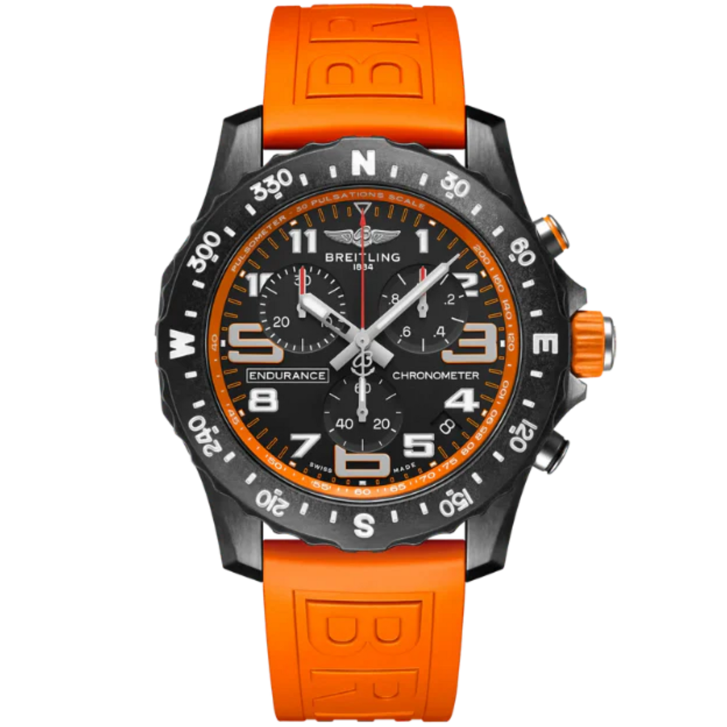 ENDURANCE PRO 44 MM BREITLIGHT® CASE WITH BLACK DIAL
