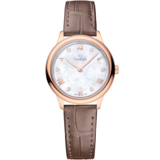 DE VILLE PRESTIGE 27 MM SEDNA™ GOLD WITH MOTHER OF PEARL DIAL