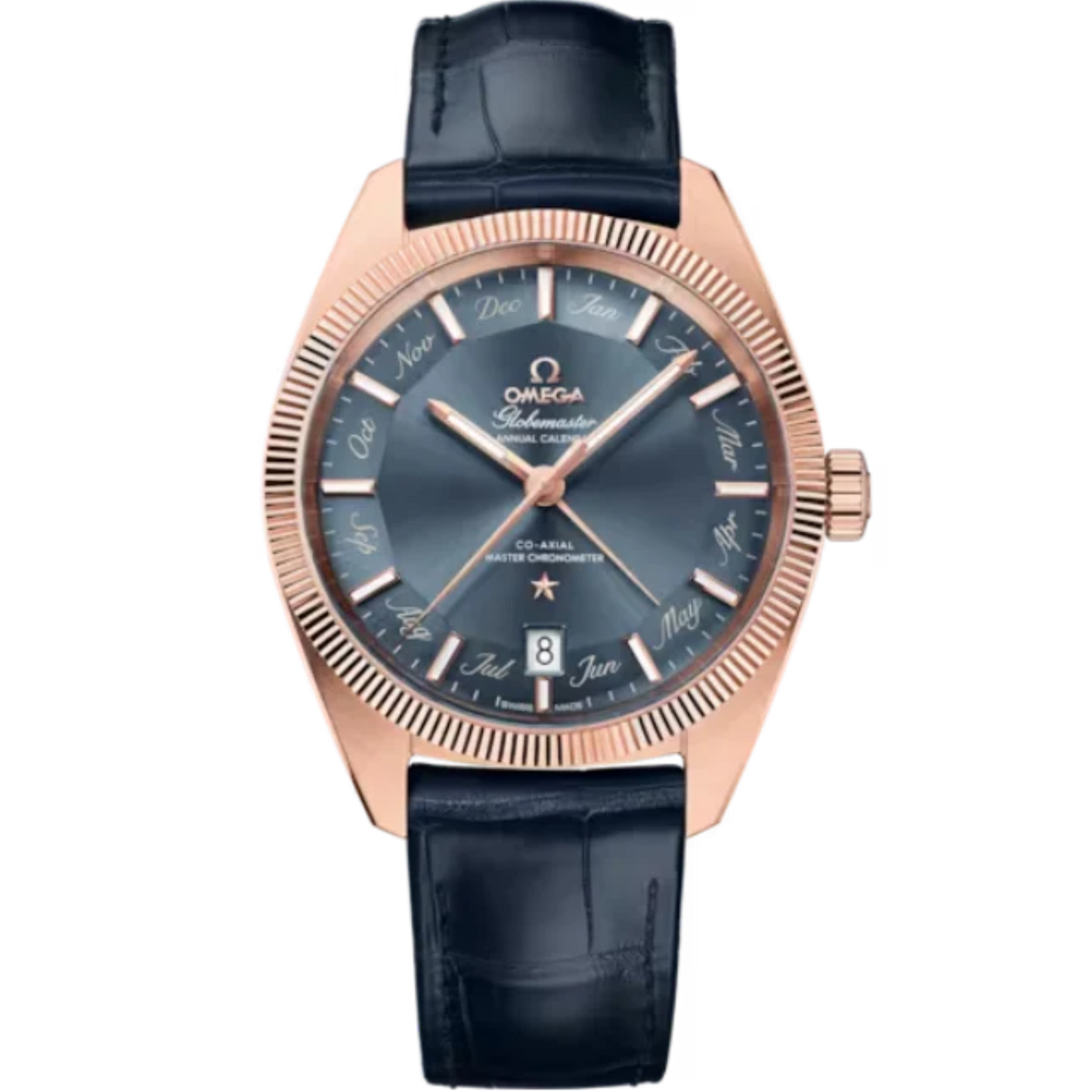 CONSTELLATION GLOBEMASTER 41 MM SEDNA™ GOLD WITH BLUE DIAL